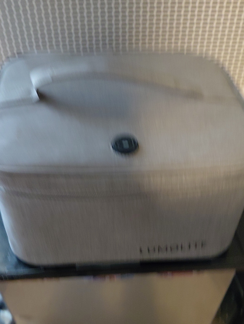 Insulated UV Sanitizer Bag - Light Gray
